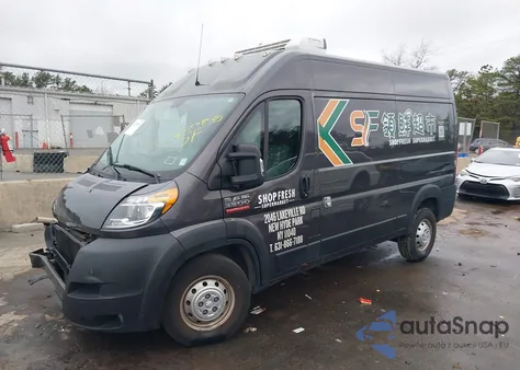 2021 Ram Promaster 3500 High Roof 136 Wb from USA, damaged, VIN 3C6MRVXGXME582314